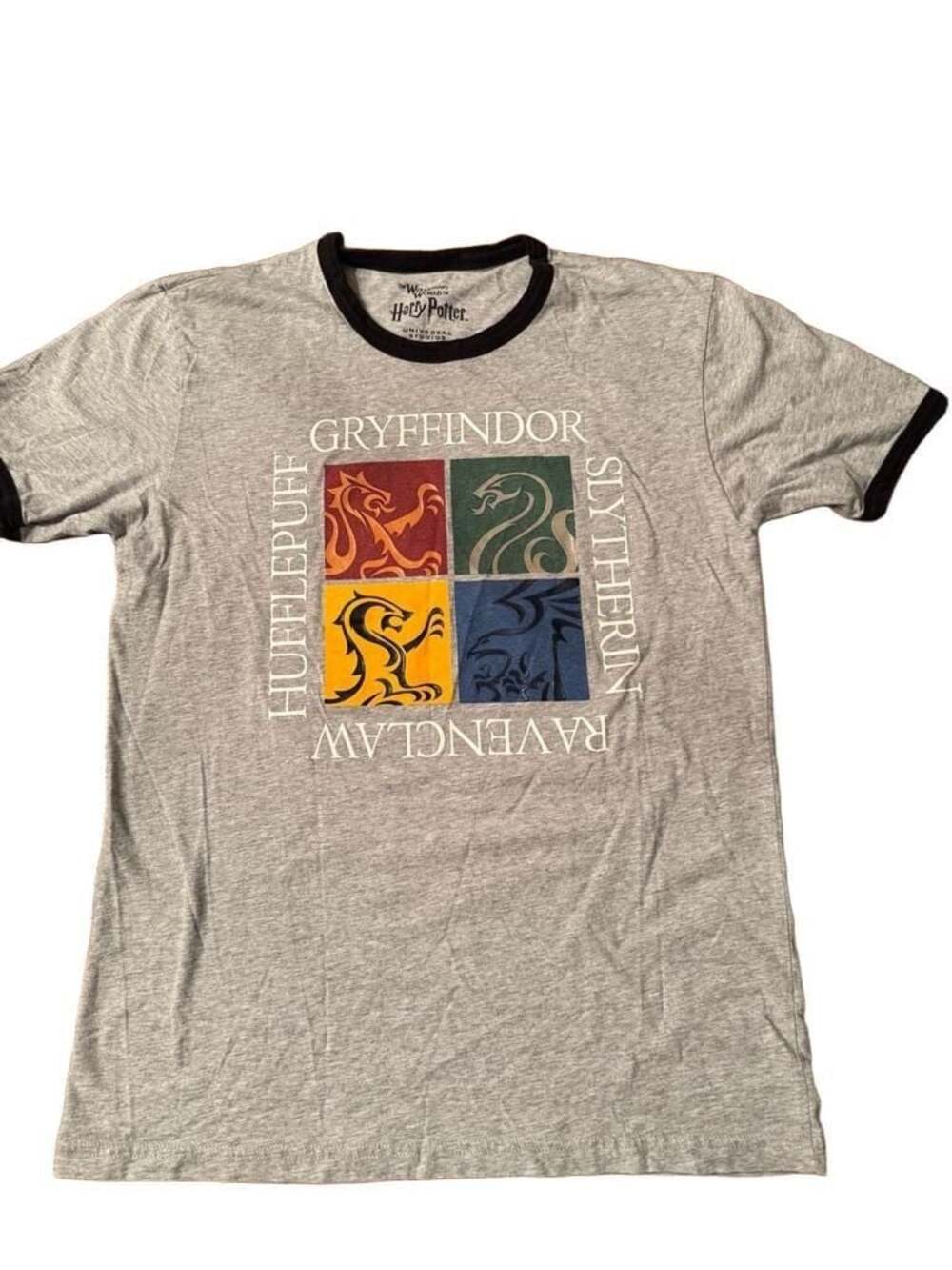 The Wizarding World of Harry Potter Hogwarts Houses Grid Ringer T-Shirt
H1149
